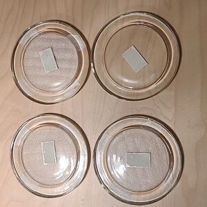 NWT Ikea glass small tray (set of 4)